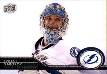 #420 Evgeni Nabokov - Tampa Bay Lightning - 2014-15 Upper Deck Hockey