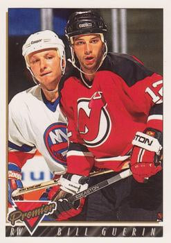 #421 Bill Guerin - New Jersey Devils - 1993-94 Topps Premier Hockey