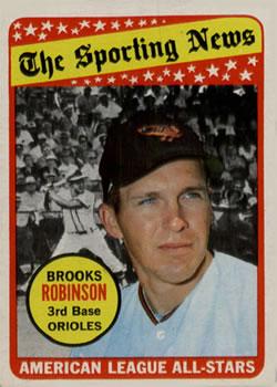 #421 Brooks Robinson - Baltimore Orioles - 1969 Topps Baseball