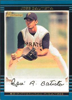 #421 Jose Bautista - Pittsburgh Pirates - 2002 Bowman Baseball