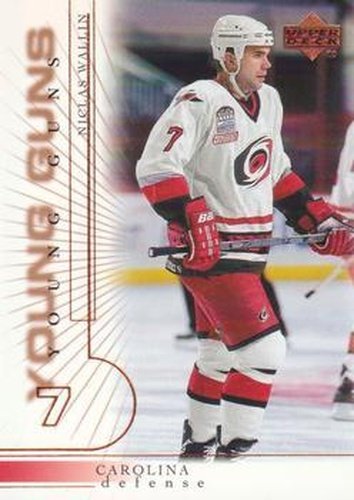 #421 Niclas Wallin - Carolina Hurricanes - 2000-01 Upper Deck Hockey