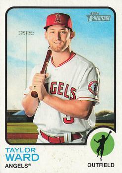 #421 Taylor Ward - Los Angeles Angels - 2022 Topps Heritage Baseball