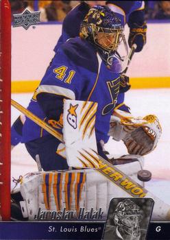 #422 Jaroslav Halak - St. Louis Blues - 2010-11 Upper Deck Hockey
