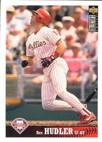 #422 Rex Hudler - Philadelphia Phillies - 1997 Collector's Choice Baseball