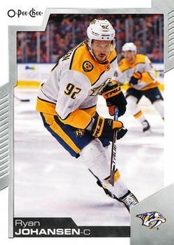 #422 Ryan Johansen - Nashville Predators - 2020-21 O-Pee-Chee Hockey