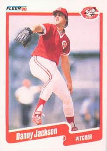 #422 Danny Jackson - Cincinnati Reds - 1990 Fleer USA Baseball