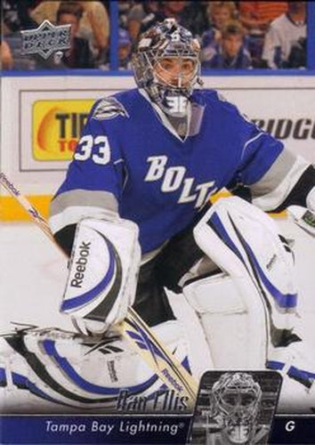 #423 Dan Ellis - Tampa Bay Lightning - 2010-11 Upper Deck Hockey