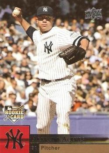 #423 Alfredo Aceves - New York Yankees - 2009 Upper Deck Baseball