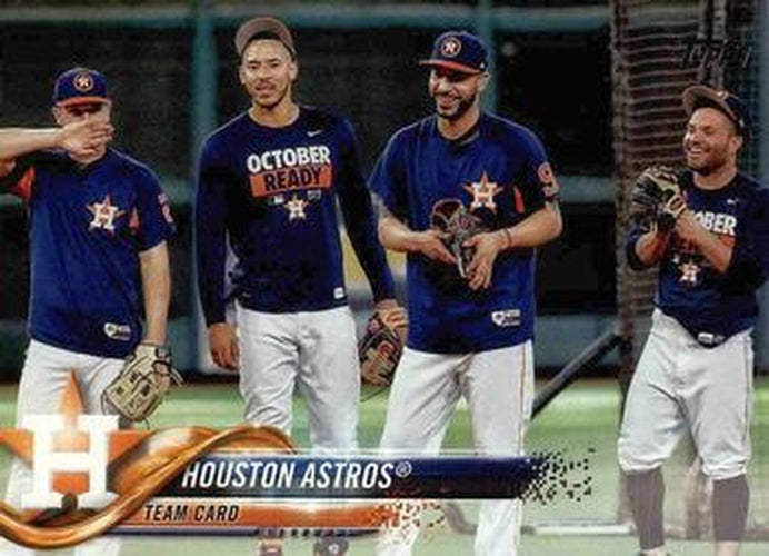 #423 Houston Astros - Houston Astros - 2018 Topps Baseball