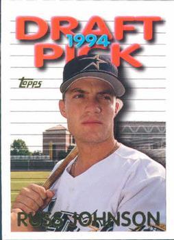 #423 Russ Johnson - Houston Astros - 1995 Topps Baseball