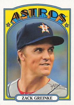 #423 Zack Greinke - Houston Astros - 2021 Topps Heritage Baseball