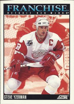 #423 Steve Yzerman - Detroit Red Wings - 1992-93 Score USA Hockey