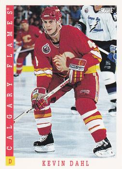 #423 Kevin Dahl - Calgary Flames - 1993-94 Score Canadian Hockey