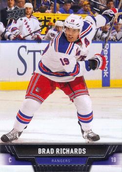 #423 Brad Richards - New York Rangers - 2013-14 Upper Deck Hockey