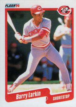#423 Barry Larkin - Cincinnati Reds - 1990 Fleer USA Baseball