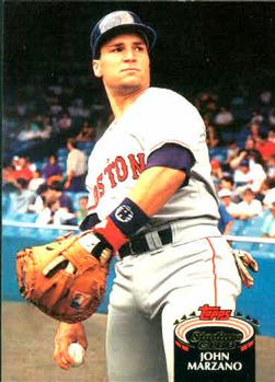 #424 John Marzano - Boston Red Sox - 1992 Stadium Club Baseball