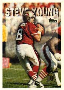 #424 Steve Young - San Francisco 49ers - 1995 Topps Football