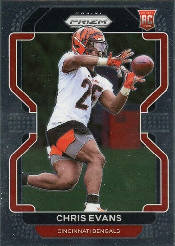 #424 Chris Evans - Cincinnati Bengals - 2021 Panini Prizm Football