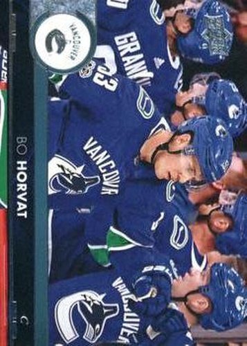 #424 Bo Horvat - Vancouver Canucks - 2017-18 Upper Deck Hockey