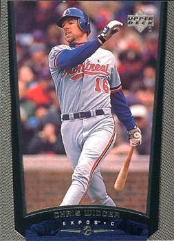 #424 Chris Widger - Montreal Expos - 1999 Upper Deck Baseball