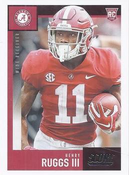 #424 Henry Ruggs III - Alabama Crimson Tide - 2020 Score Football