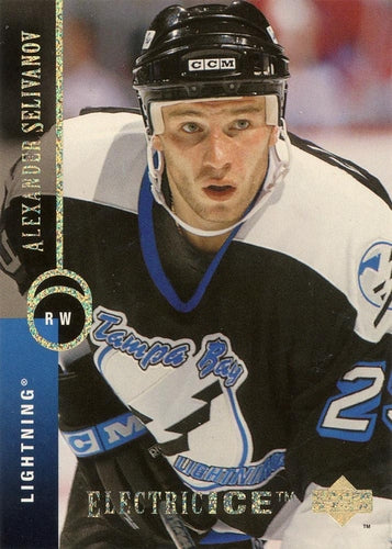 #425 Alexander Selivanov - Tampa Bay Lightning - 1994-95 Upper Deck Hockey - Electric Ice