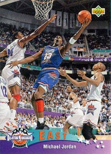 #425 Michael Jordan - Chicago Bulls - 1992-93 Upper Deck Basketball