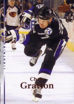 #425 Chris Gratton - Tampa Bay Lightning - 2007-08 Upper Deck Hockey