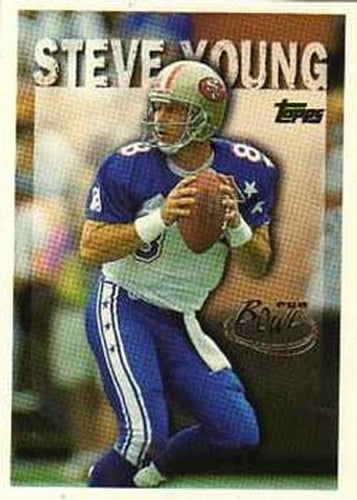 #425 Steve Young - San Francisco 49ers - 1995 Topps Football