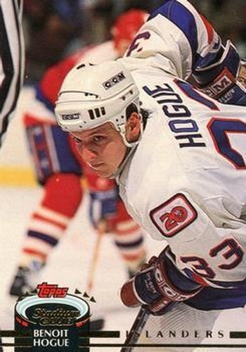 #425 Benoit Hogue - New York Islanders - 1992-93 Stadium Club Hockey