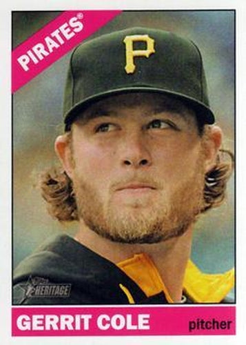 #425 Gerrit Cole - Pittsburgh Pirates - 2015 Topps Heritage Baseball