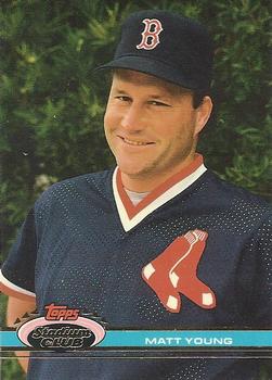 #426 Matt Young - Boston Red Sox - 1991 Stadium Club Baseball