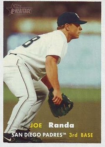 #426 Joe Randa - San Diego Padres - 2006 Topps Heritage Baseball