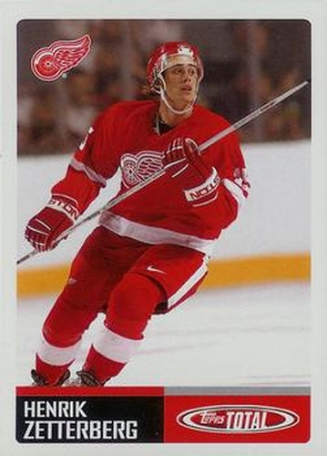#426 Henrik Zetterberg - Detroit Red Wings - 2002-03 Topps Total Hockey