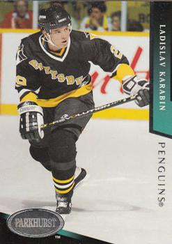 #426 Ladislav Karabin - Pittsburgh Penguins - 1993-94 Parkhurst Hockey
