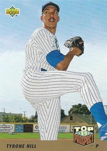 #427 Tyrone Hill - Milwaukee Brewers - 1993 Upper Deck Baseball