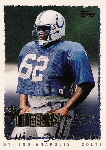 #427 Ellis Johnson - Indianapolis Colts - 1995 Topps Football
