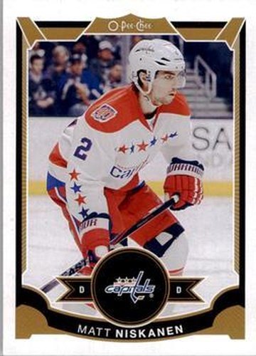 #427 Matt Niskanen - Washington Capitals - 2015-16 O-Pee-Chee Hockey