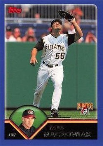 #427 Rob Mackowiak - Pittsburgh Pirates - 2003 Topps Baseball