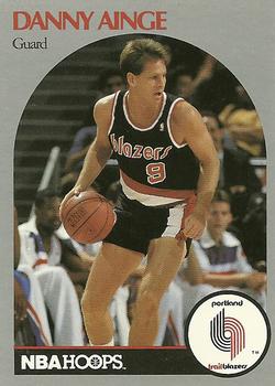 #427 Danny Ainge - Portland Trail Blazers - 1990-91 Hoops Basketball