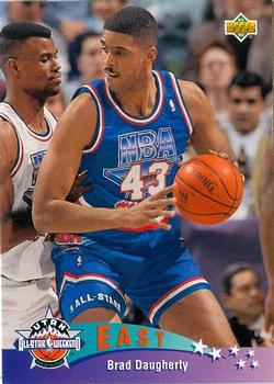 #427 Brad Daugherty - Cleveland Cavaliers - 1992-93 Upper Deck Basketball