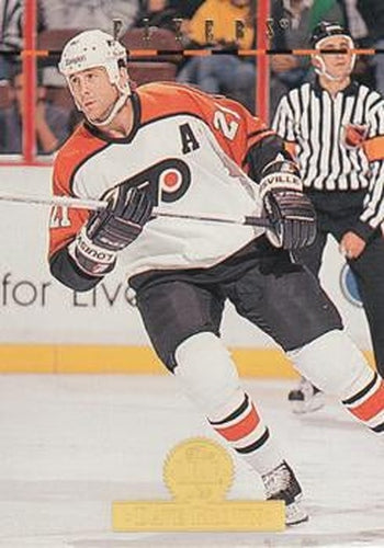 #428 Dave Brown - Philadelphia Flyers - 1994-95 Leaf Hockey