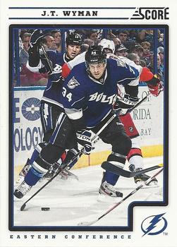 #428 J.T. Wyman - Tampa Bay Lightning - 2012-13 Score Hockey