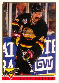 #428 Dave Babych - Vancouver Canucks - 1993-94 O-Pee-Chee Premier Hockey