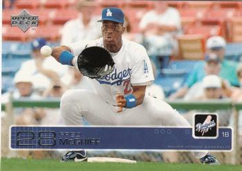 #428 Fred McGriff - Los Angeles Dodgers - 2003 Upper Deck Baseball