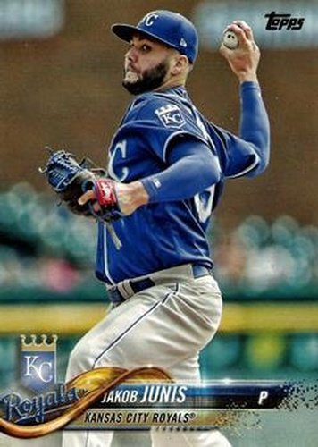 #428 Jakob Junis - Kansas City Royals - 2018 Topps Baseball