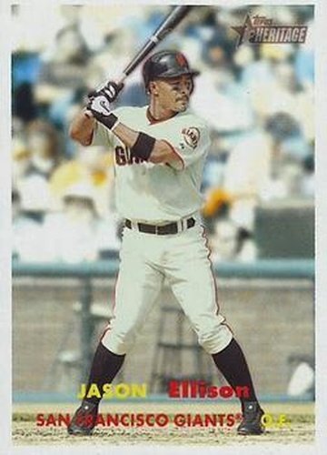 #428 Jason Ellison - San Francisco Giants - 2006 Topps Heritage Baseball