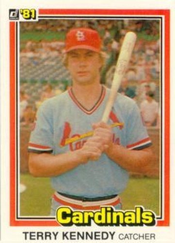 #428 Terry Kennedy - St. Louis Cardinals - 1981 Donruss Baseball