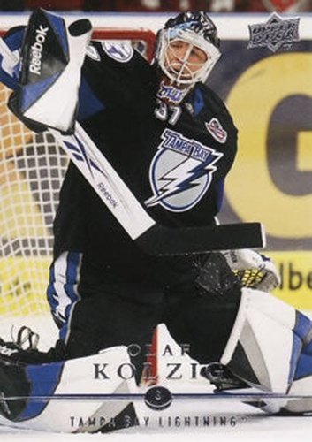 #428 Olaf Kolzig - Tampa Bay Lightning - 2008-09 Upper Deck Hockey
