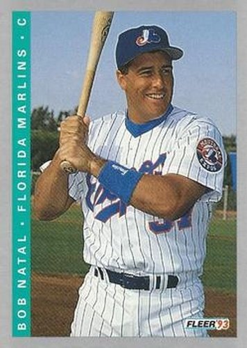 #428 Bob Natal - Florida Marlins - 1993 Fleer Baseball